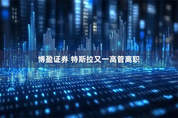 博盈证券 特斯拉又一高管离职